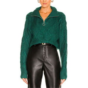 BCBGeneration Half Zip Sweater Top Size XS